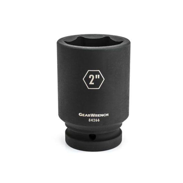84270 GearWrench 1'' Drive 6 Point Deep Impact SAE Socket 2-1/4''