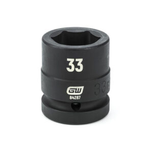 GearWrench 1'' Drive Standard Impact Metric Sockets
