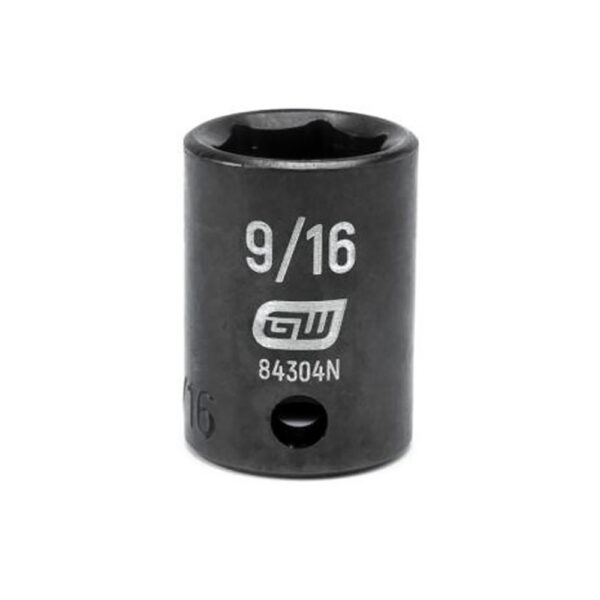 84304N GearWrench 3/8'' Drive 6 Point Standard Impact SAE Socket 9/16''