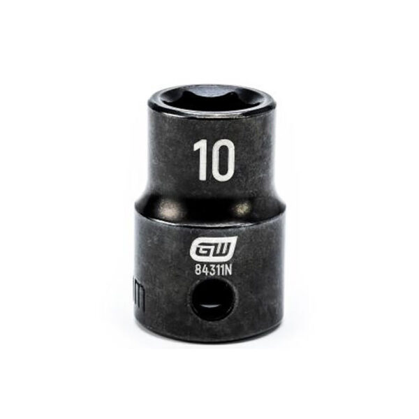 84311N GearWrench 3/8'' Drive 6 Point Standard Impact Metric Socket 10mm
