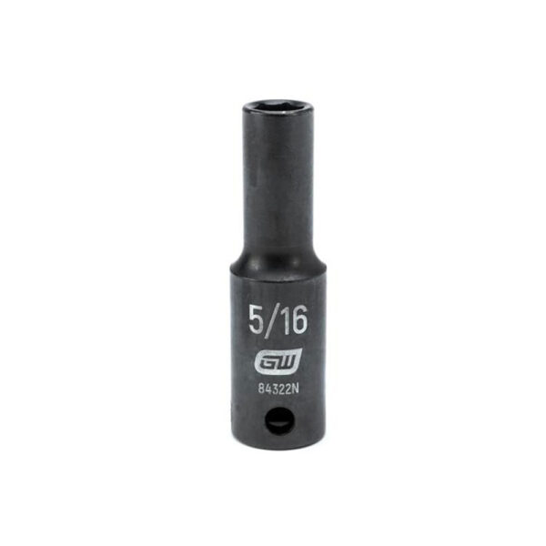 84322N GearWrench 3/8'' Drive 6 Point Deep Impact SAE Socket 5/16''