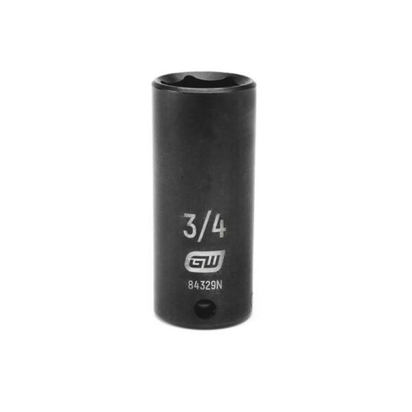 84329N GearWrench 3/8'' Drive 6 Point Deep Impact SAE Socket 3/4''