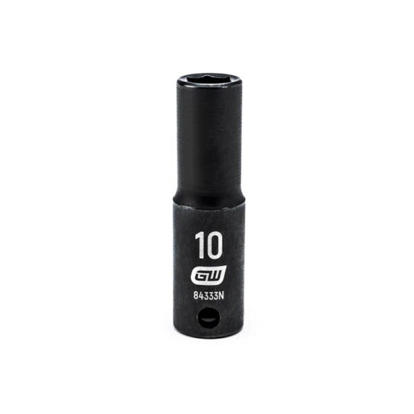 84333N GearWrench 3/8'' Drive 6 Point Deep Impact Metric Socket 10mm