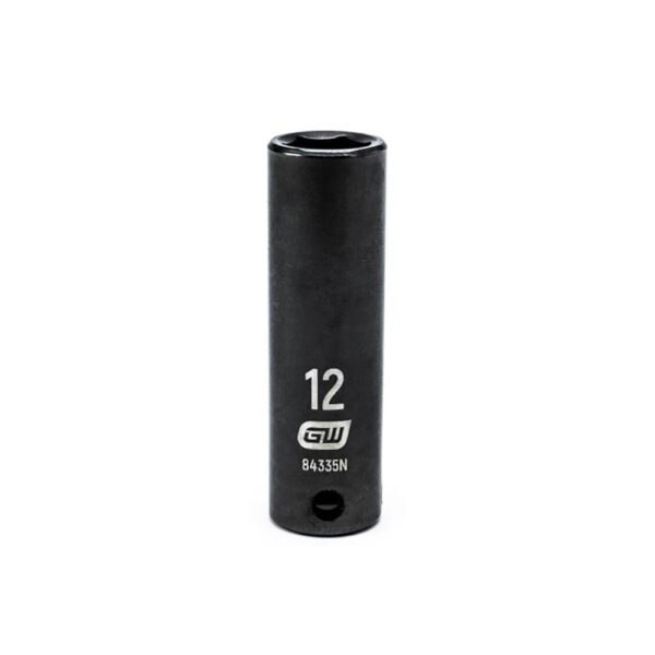 84344N GearWrench 3/8'' Drive 6 Point Deep Impact Metric Socket 22mm