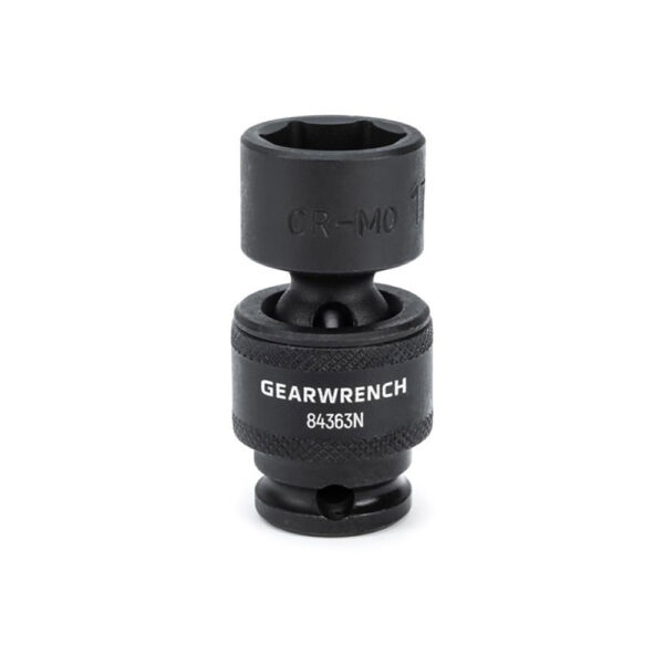 84363N GearWrench 3/8'' Drive 6 Point Standard Universal Impact Metric Socket 17mm