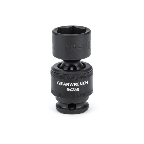 84364N GearWrench 3/8'' Drive 6 Point Standard Universal Impact Metric Socket 18mm