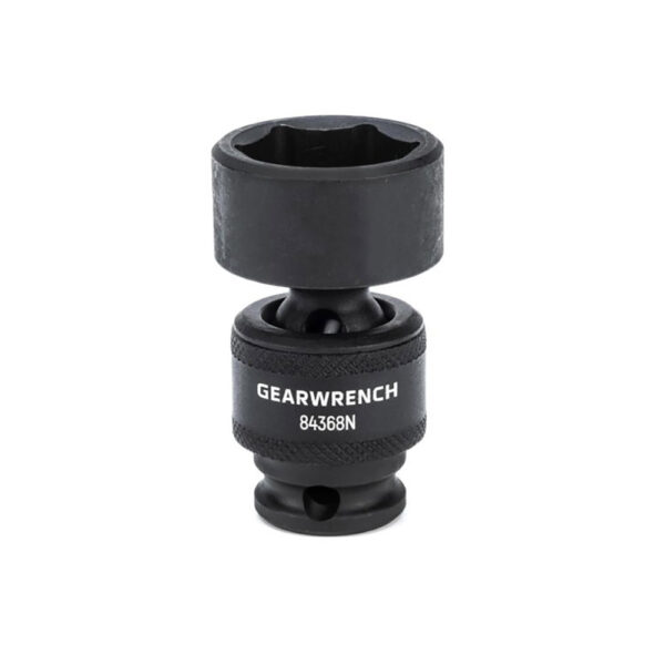 84368N GearWrench 3/8'' Drive 6 Point Standard Universal Impact Metric Socket 22mm