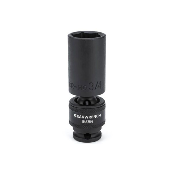 84375N GearWrench 3/8'' Drive 6 Point Deep Universal Impact SAE Socket 3/4''