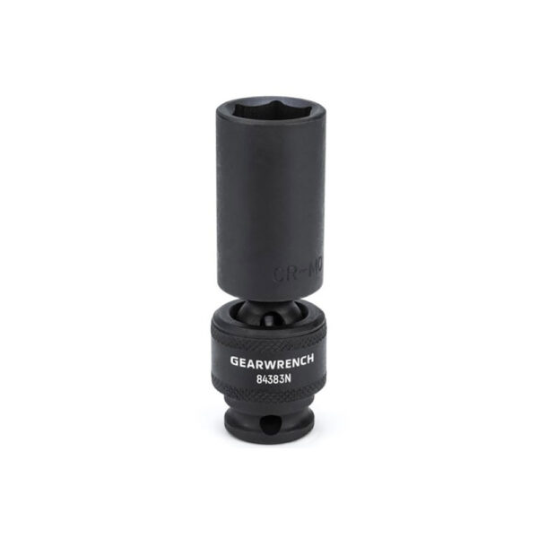 84383N GearWrench 3/8'' Drive 6 Point Deep Universal Impact Metric Socket 17mm