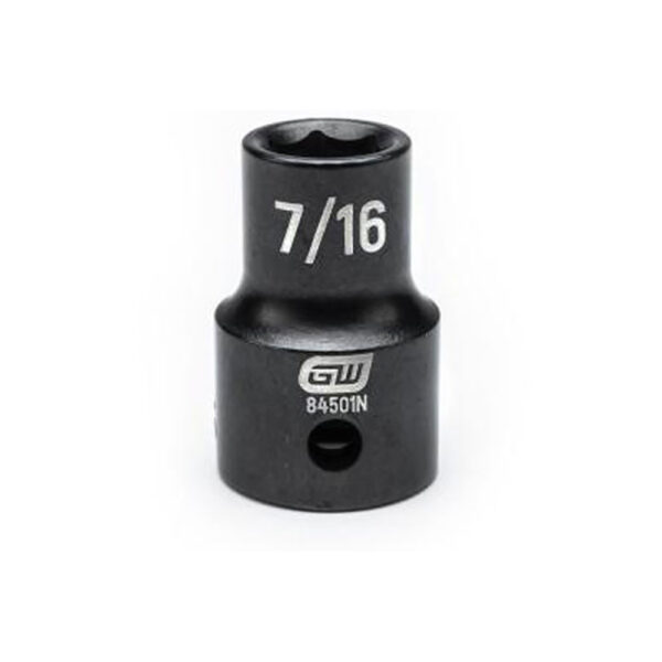 84501N GearWrench 1/2'' Drive 6 Point Standard Impact SAE Socket 7/16''