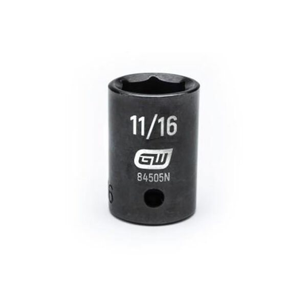 84505N GearWrench 1/2'' Drive 6 Point Standard Impact SAE Socket 11/16''