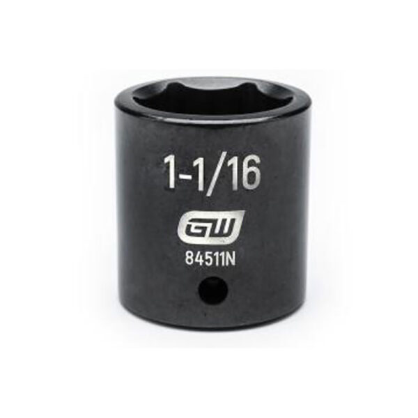 84511N GearWrench 1/2'' Drive 6 Point Standard Impact SAE Socket 1-1/16''