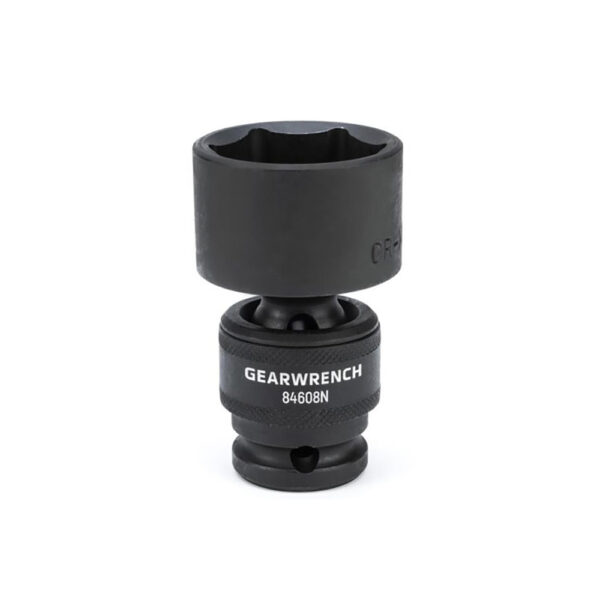 84608N GearWrench 1/2'' Drive 6 Point Standard Universal Impact SAE Socket 1-1/4''
