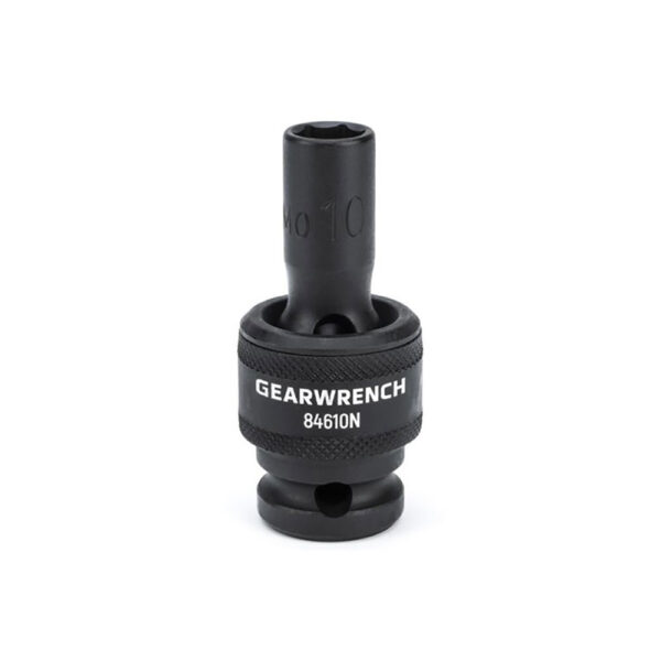 84610N GearWrench 1/2'' Drive 6 Point Standard Universal Impact Metric Socket 10mm