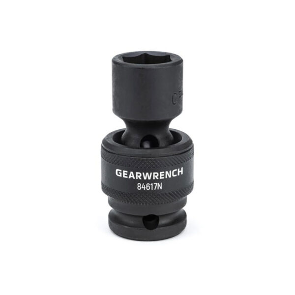 84617N GearWrench 1/2'' Drive 6 Point Standard Universal Impact Metric Socket 17mm