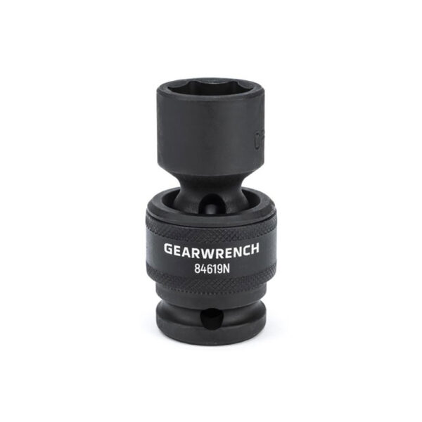 84619N GearWrench 1/2'' Drive 6 Point Standard Universal Impact Metric Socket 19mm