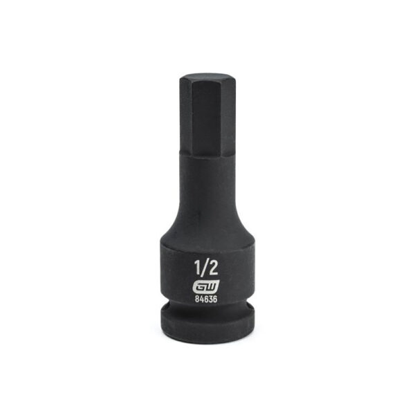 84632 GearWrench 1/2'' Drive Hex Bit Impact Metric Socket 15mm