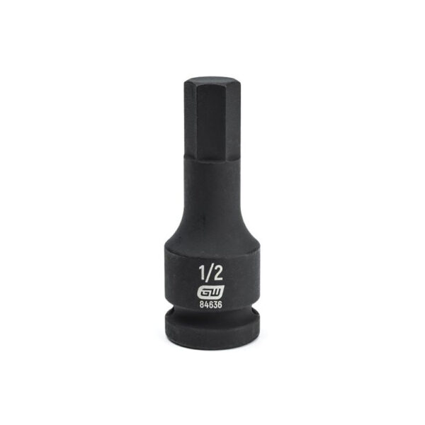 84635 GearWrench 1/2'' Drive Hex Bit Impact SAE Socket 7/16''
