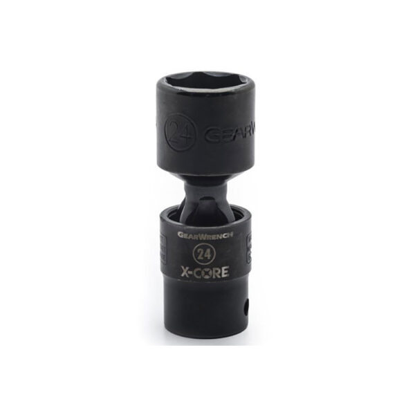 84732 GearWrench 1/2'' Drive 6 Point Standard X-Core Pinless Impact Universal Metric Socket 22mm