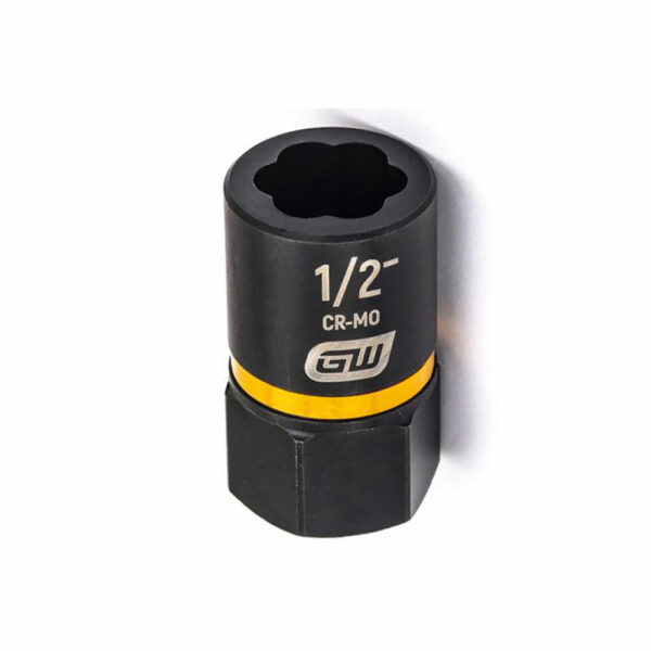 84764 GearWrench 3/8'' Drive Bolt Biter Impact Extraction Socket 1/2-''