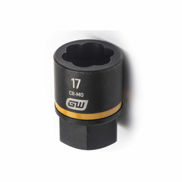 84773 GearWrench 3/8'' Drive Bolt Biter Impact Extraction Socket 17mm