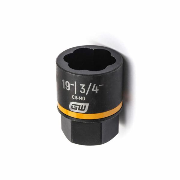 84776 GearWrench 3/8'' Drive Bolt Biter Impact Extraction Socket 19- mm [3/4-'']