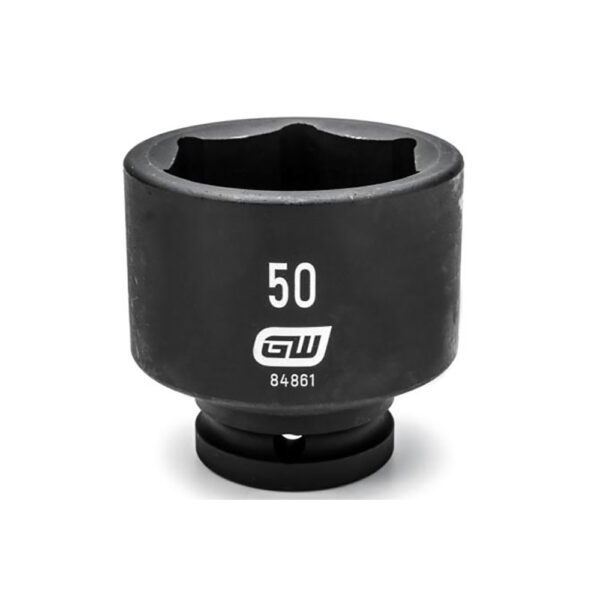 84861 GearWrench 3/4'' Drive 6 Point Standard Impact Metric Socket 50mm
