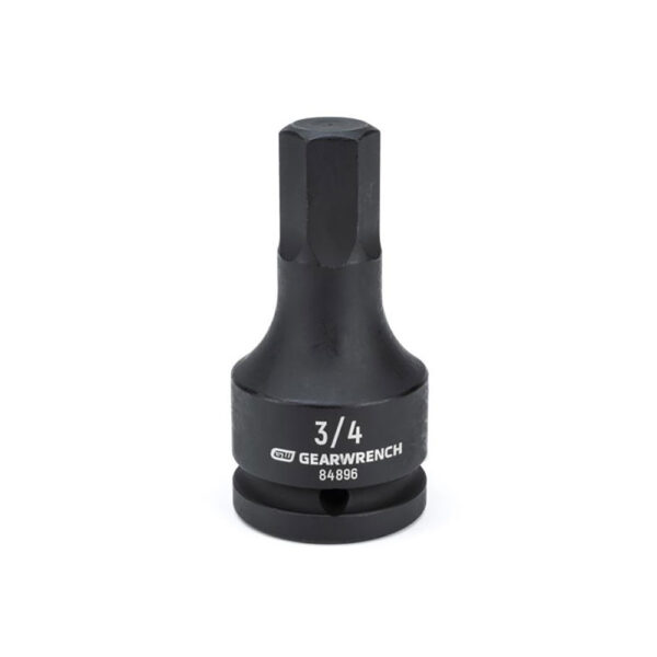 84894 GearWrench 3/4'' Drive Hex Bit Impact SAE Socket 9/16''