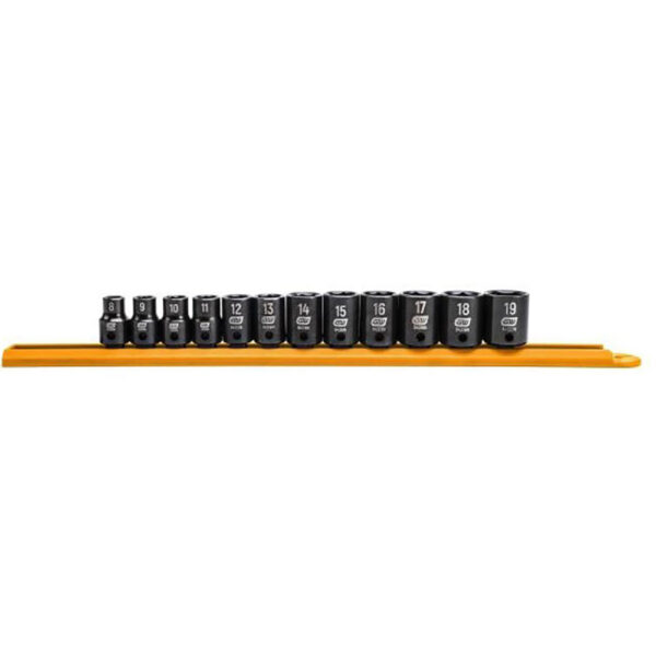84911N GearWrench 12pc 3/8'' Drive 6 Point Standard Impact Metric Socket Set