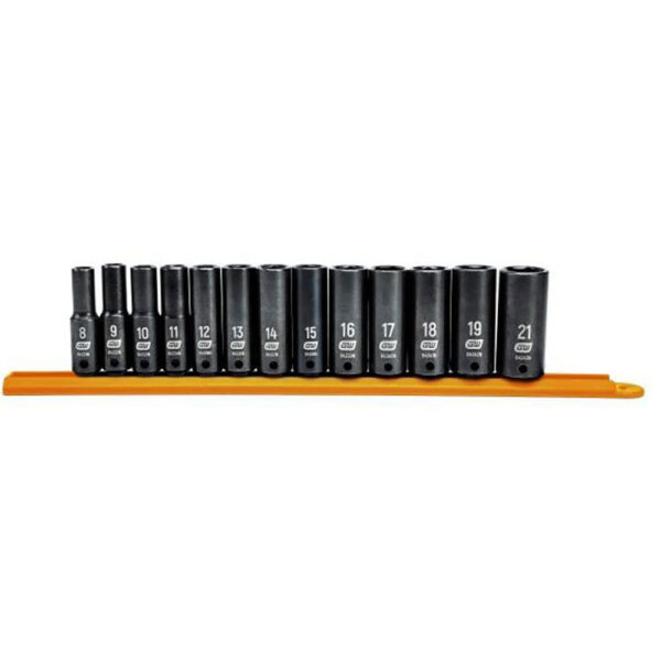 84914N GearWrench 13pc 3/8'' Drive 6 Point Deep Impact Metric Socket Set