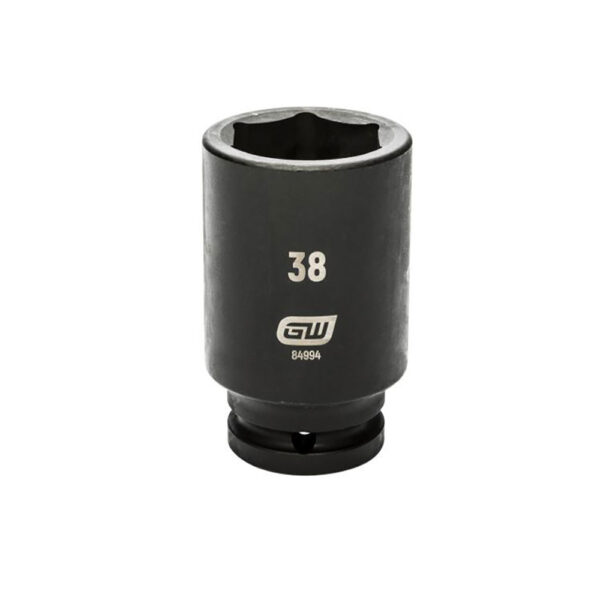 84994 GearWrench 3/4'' Drive 6 Point Deep Impact Metric Socket 38mm