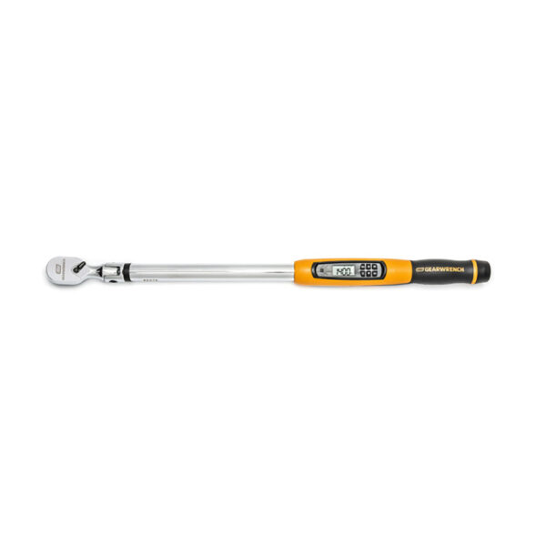 85079 GearWrench 1/2'' Flex Head Electronic Torque Wrench with Angle 25-250 ft/lbs.