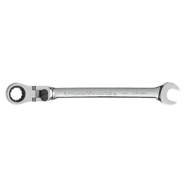 85614 GearWrench 14mm 72-Tooth 12 Point XL Locking Flex Head Ratcheting Combination Wrench