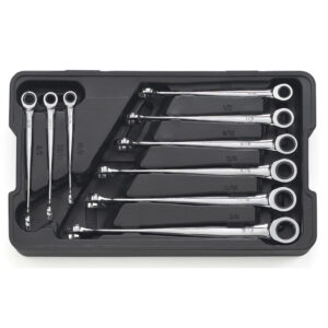 GearWrench 72-Tooth 12 Point XL X-Beam Ratcheting Combination Wrenches