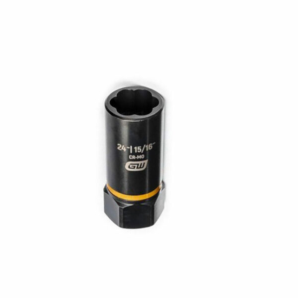 86078 GearWrench 1/2'' Drive Bolt Biter Impact Deep Extraction Socket 24mm- [15/16-'']