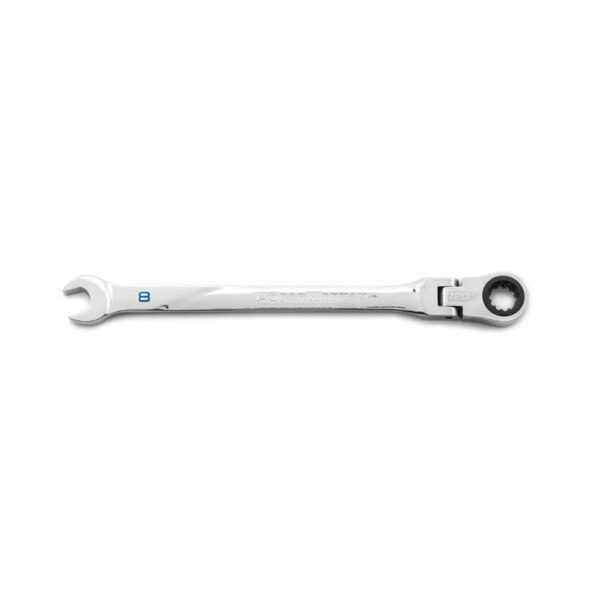 86208 GearWrench 8mm 120XP Universal Spline XL Flex Head Ratcheting Combination Wrench