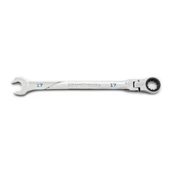 86217 GearWrench 17mm 120XP Universal Spline XL Flex Head Ratcheting Combination Wrench