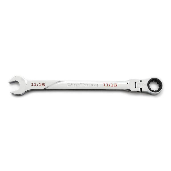 86241 GearWrench 11/16'' 120XP Universal Spline XL Flex Head Ratcheting Combination Wrench