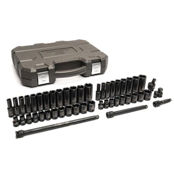 86533 GearWrench 49pc 3/8'' Drive 6 Point Standard & Deep Impact SAE/Metric Socket Set