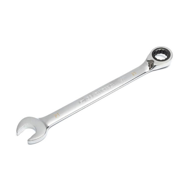 86621 GearWrench 21mm 90-Tooth 12 Point Reversible Ratcheting Combination Wrench