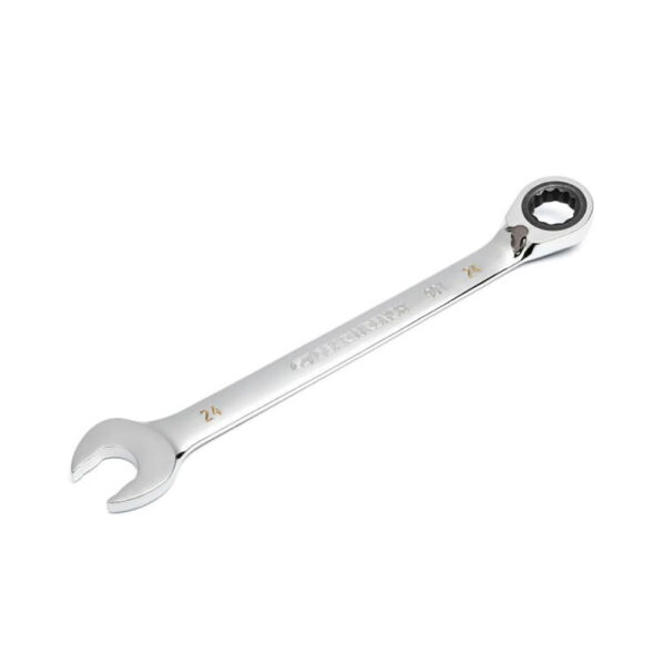 86624 GearWrench 24mm 90-Tooth 12 Point Reversible Ratcheting Combination Wrench