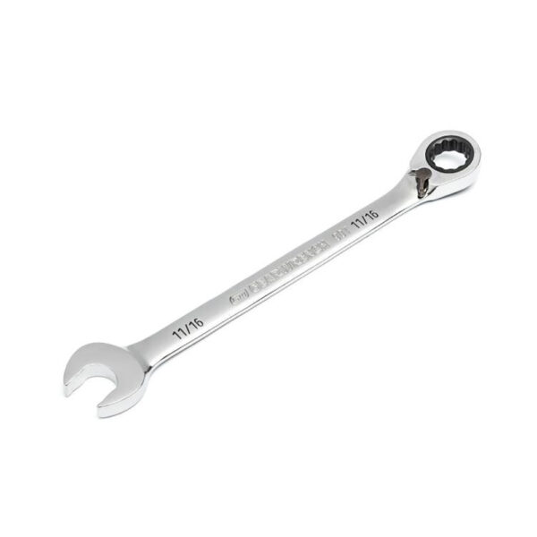 86648 GearWrench 11/16'' 90-Tooth 12 Point Reversible Ratcheting Combination Wrench