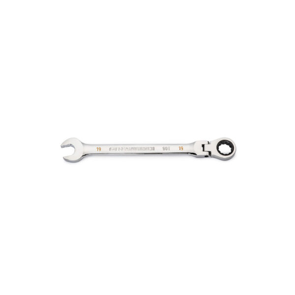 86719 GearWrench 19mm 90-Tooth 12 Point Flex Head Ratcheting Combination Wrench