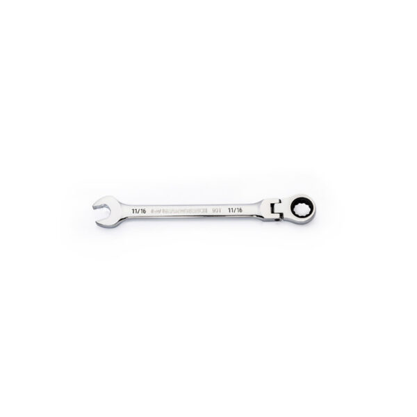 86748 GearWrench 11/16'' 90-Tooth 12 Point Flex Head Ratcheting Combination Wrench