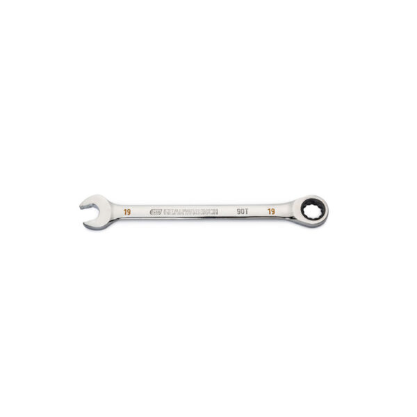 86919 GearWrench 19mm 90-Tooth 12 Point Ratcheting Combination Wrench