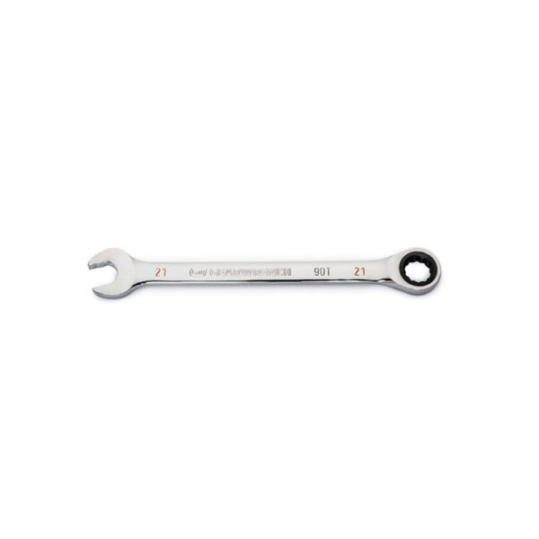 86921 GearWrench 21mm 90-Tooth 12 Point Ratcheting Combination Wrench
