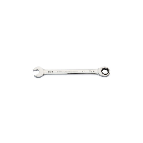86948 GearWrench 11/16'' 90-Tooth 12 Point Ratcheting Combination Wrench