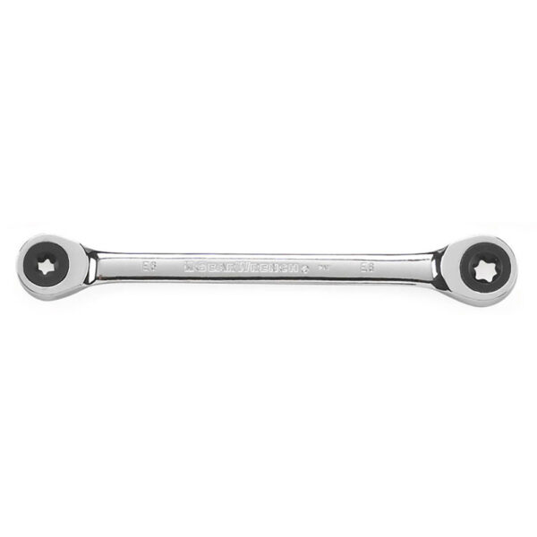 9220D GearWrench E6 x E8 E-Torx Double Box Ratcheting Wrench