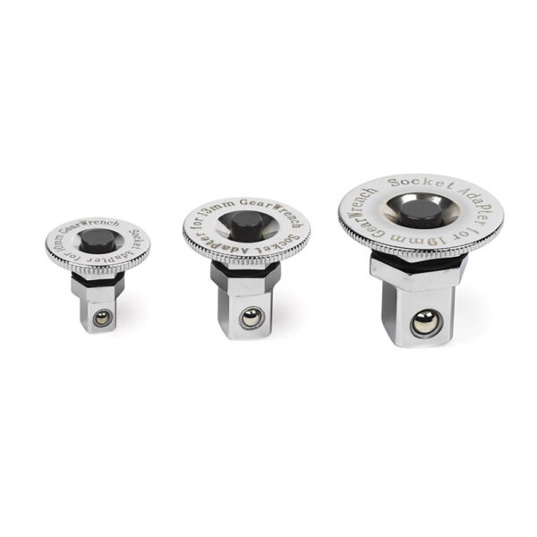 9230D GearWrench 3PC Metric Ratcheting Wrench to Square Drive Adapter Set