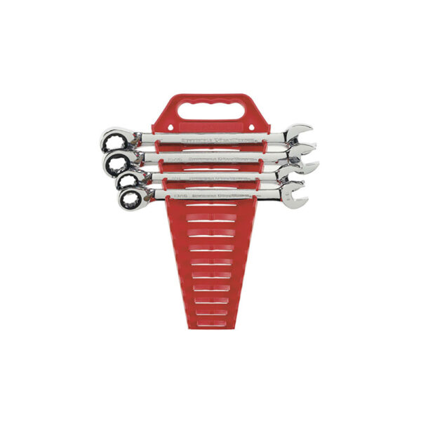 9545N GearWrench 4PC 72-Tooth 12 Point Reversible Ratcheting Combination SAE Wrench Completer Set